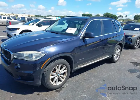 2015 BMW X5 Sdrive35I из США, поврежденный, VIN 5UXKR2C58F0H34851